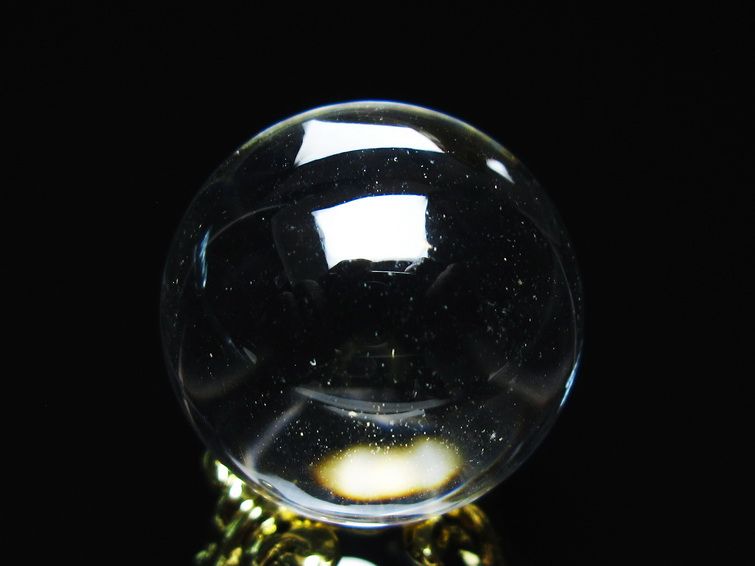 水晶 丸玉 23mm 一点物 141-7654