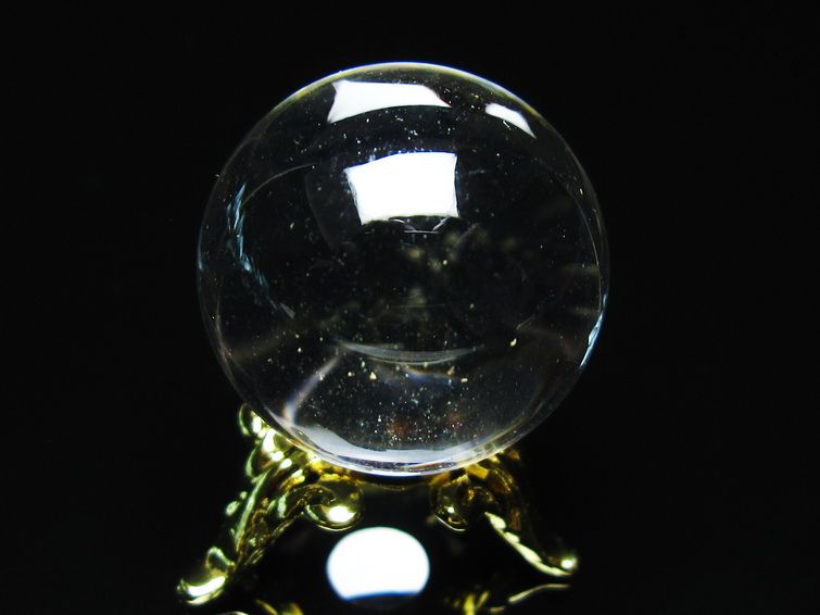 水晶 丸玉 23mm 一点物 141-7661