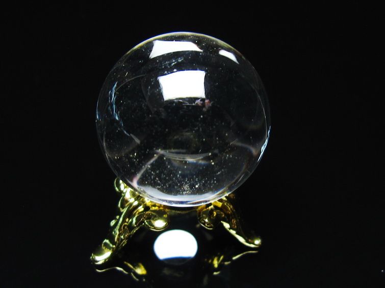 水晶 丸玉 23mm 一点物 141-7662