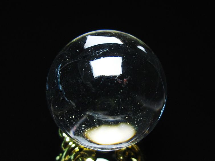 水晶 丸玉 23mm 一点物 141-7662