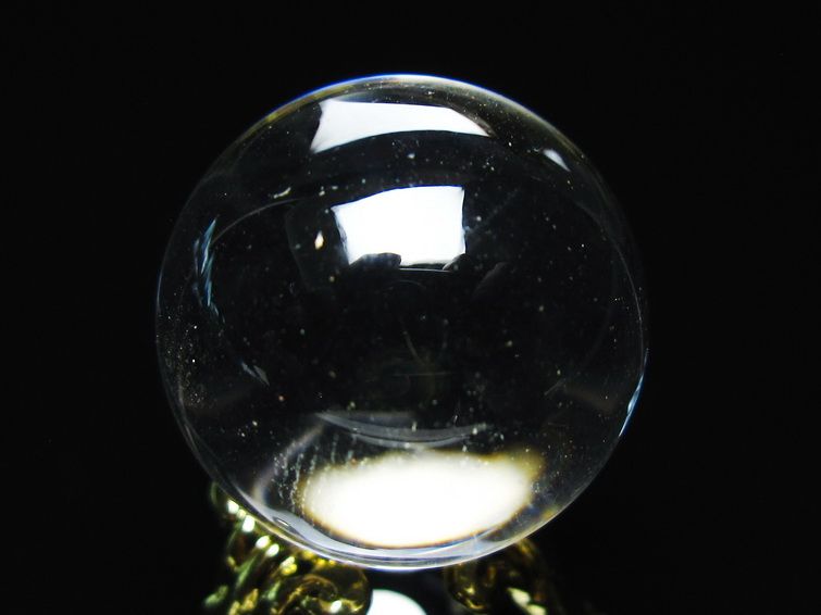水晶 丸玉 23mm 一点物 141-7665