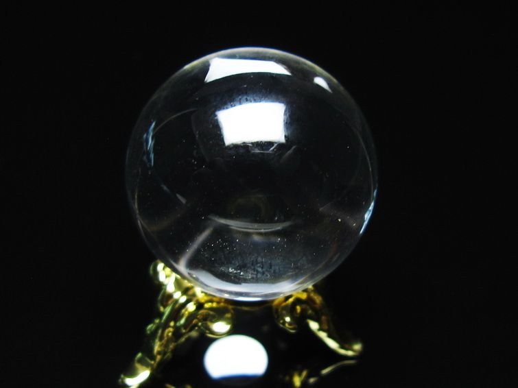 水晶 丸玉 23mm 一点物 141-7666