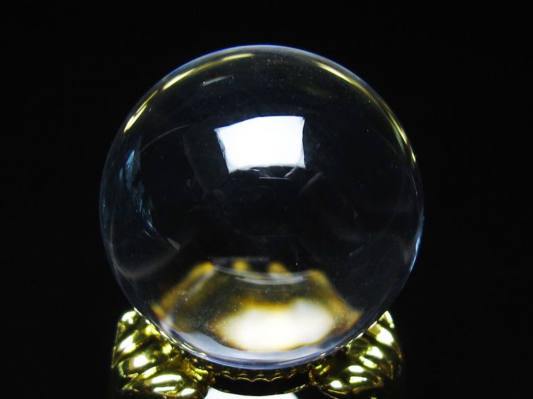 水晶 丸玉 30mm 一点物 141-7677