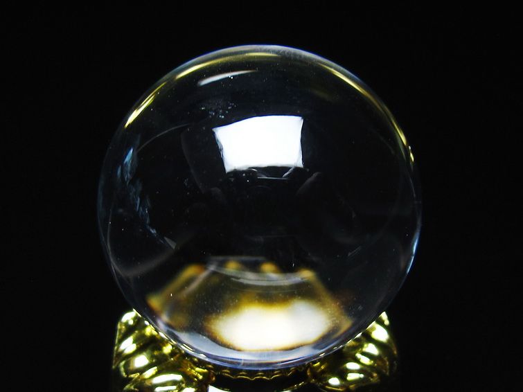 水晶 丸玉 30mm 一点物 141-7678