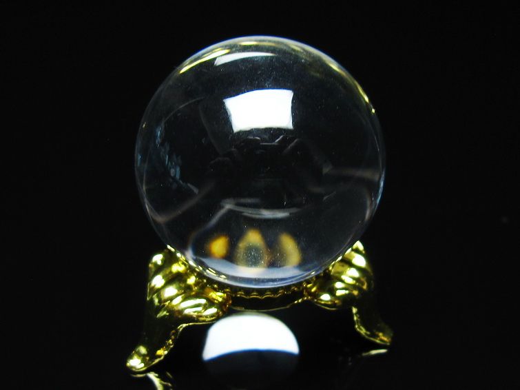 水晶 丸玉 30mm 一点物 141-7679