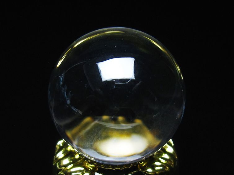 水晶 丸玉 30mm 一点物 141-7680