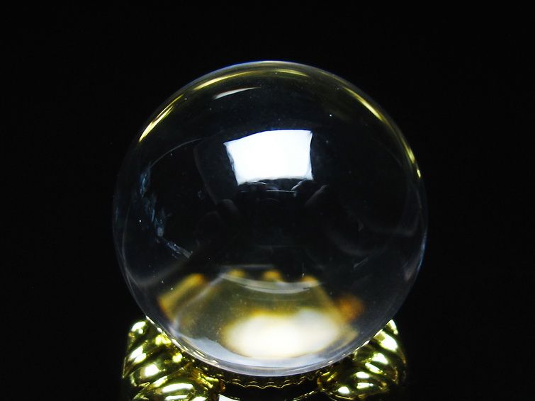 水晶 丸玉 30mm 一点物 141-7680