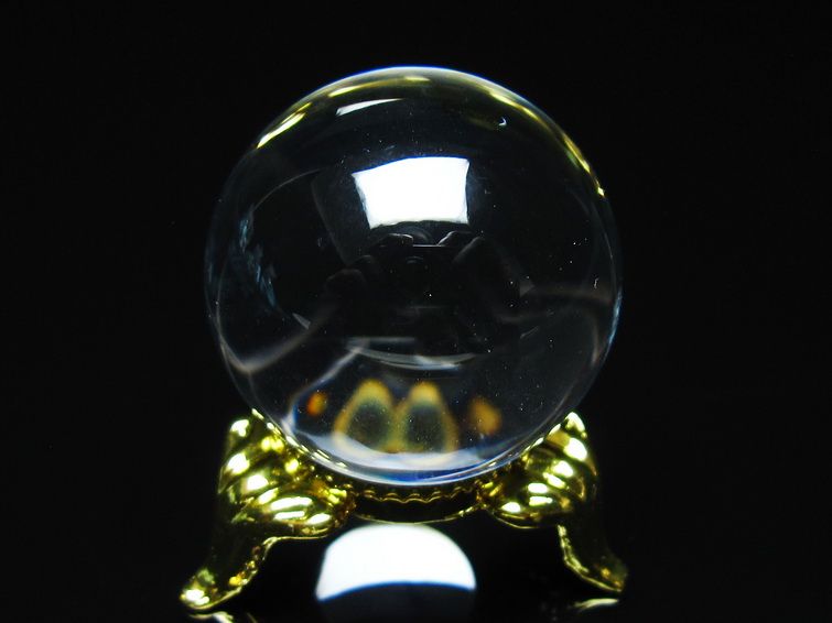 水晶 丸玉 30mm 一点物 141-7681