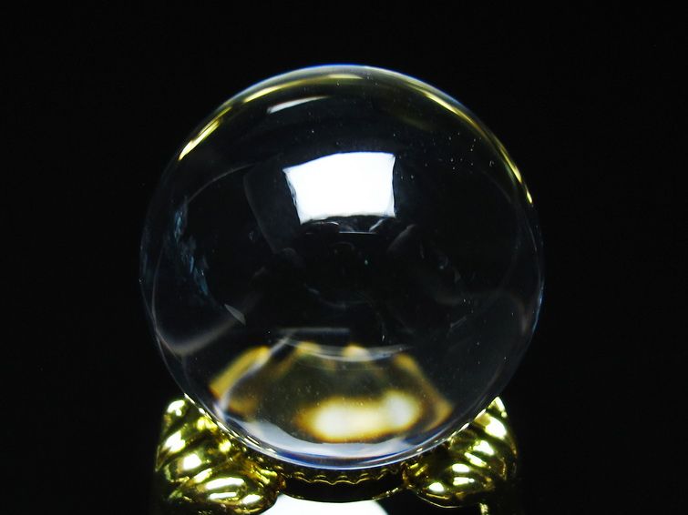 水晶 丸玉 30mm 一点物 141-7681