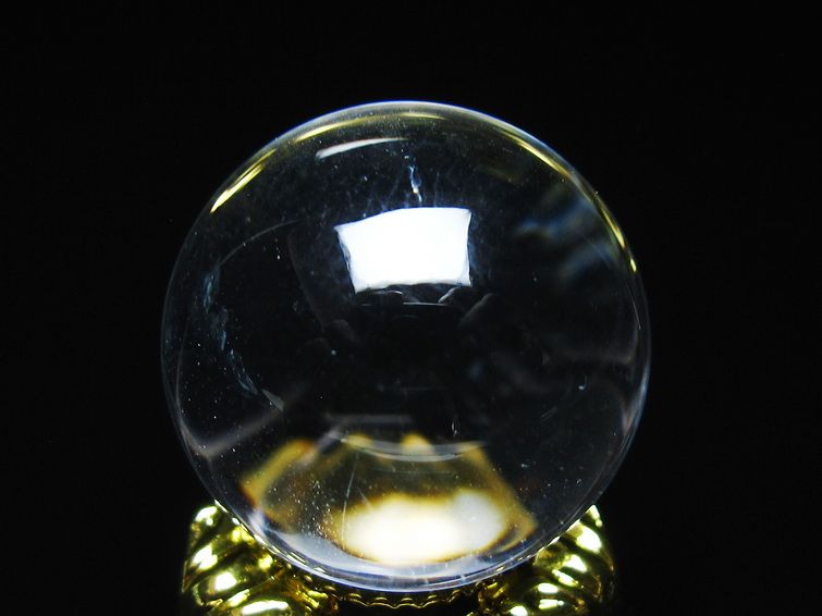 水晶 丸玉 30mm 一点物 141-7682