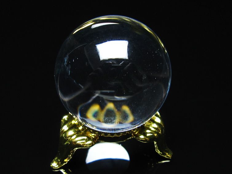 水晶 丸玉 30mm 一点物 141-7683