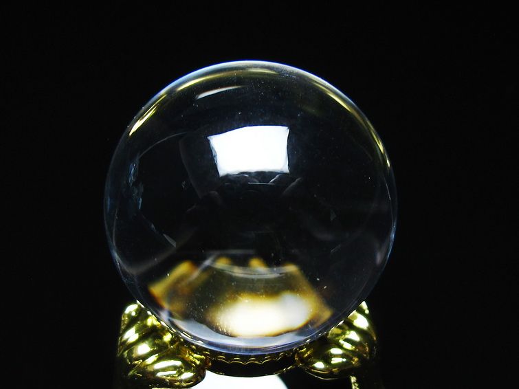 水晶 丸玉 30mm 一点物 141-7683