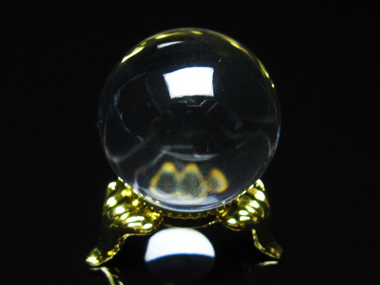 水晶 丸玉 30mm 一点物 141-7684