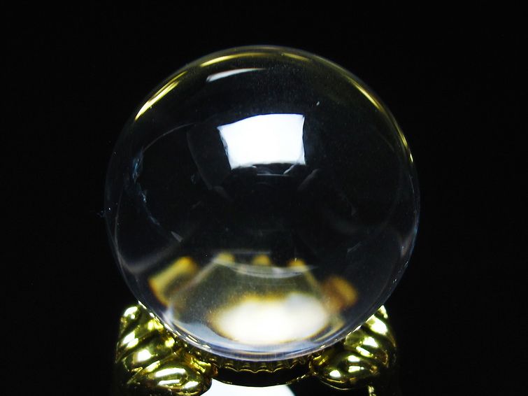 水晶 丸玉 30mm 一点物 141-7684