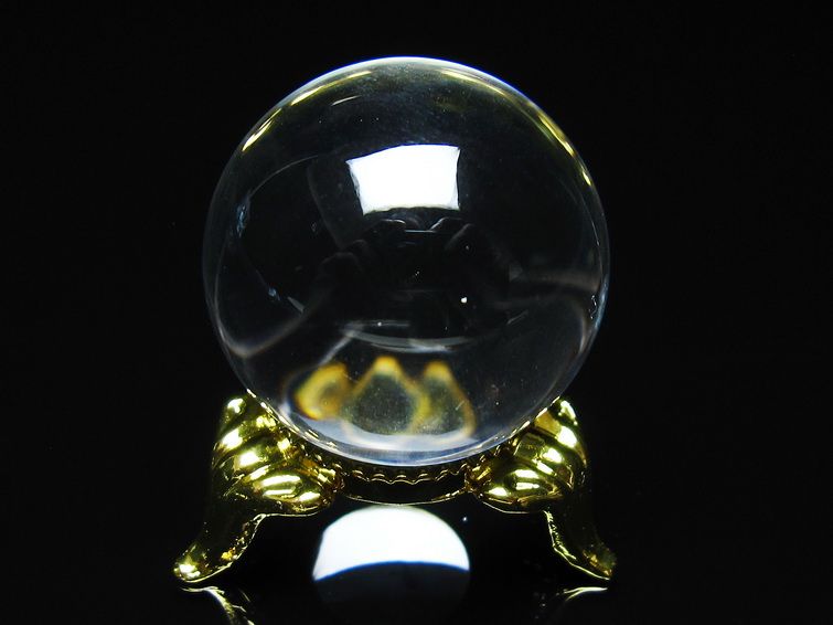 水晶 丸玉 30mm 一点物 141-7686