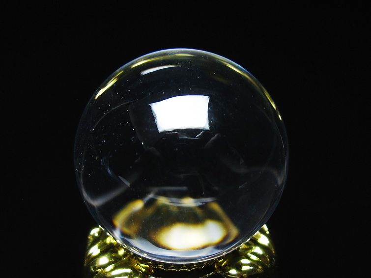 水晶 丸玉 30mm 一点物 141-7687
