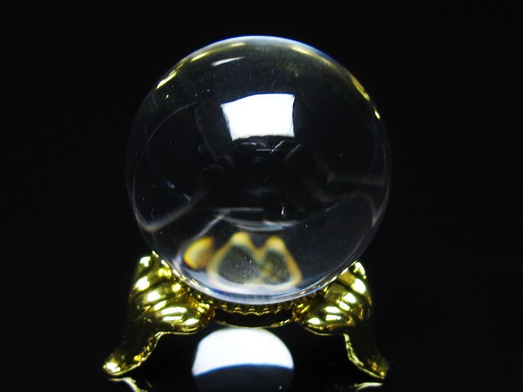 水晶 丸玉 30mm 一点物 141-7692
