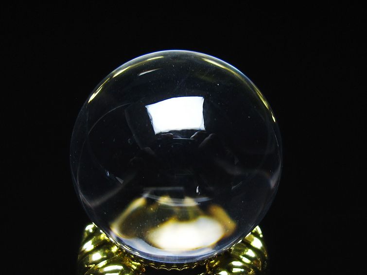 水晶 丸玉 30mm 一点物 141-7693