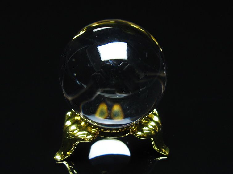 水晶 丸玉 31mm 一点物 141-7696