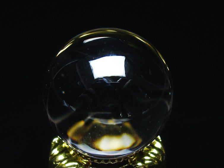 水晶 丸玉 31mm 一点物 141-7696