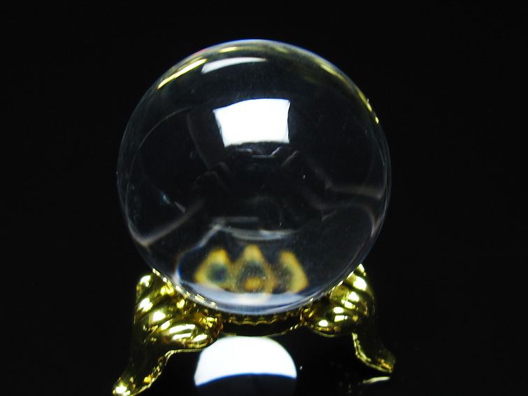 水晶 丸玉 31mm 一点物 141-7697