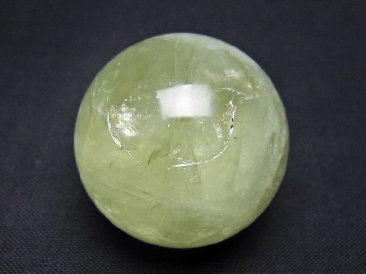 シトリン 丸玉 33mm シトリンクォーツ スフィア 一点物141-7786