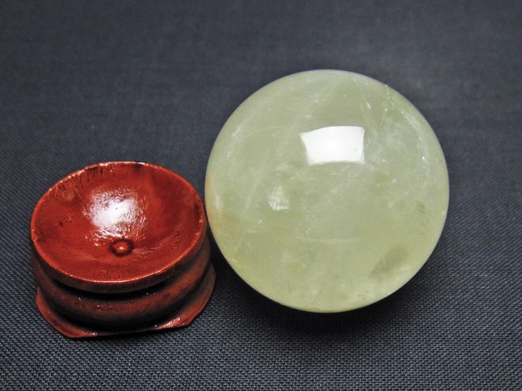 シトリン 丸玉 32mm シトリンクォーツ スフィア 一点物141-7799