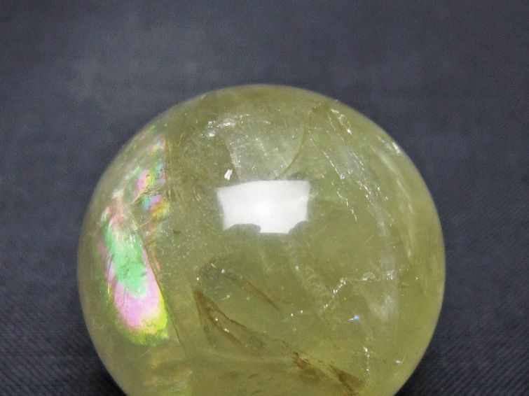 シトリン 丸玉 31mm シトリンクォーツ スフィア 一点物141-7808