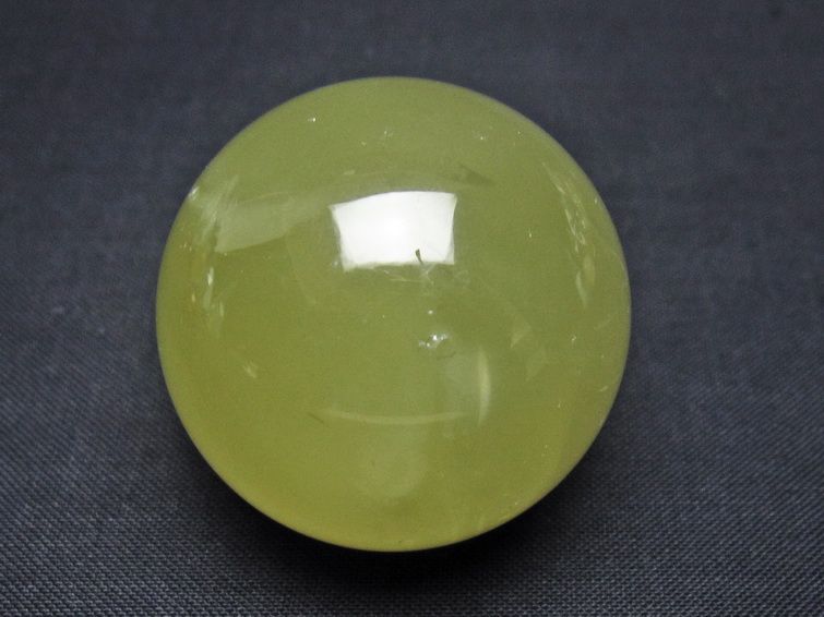 シトリン 丸玉 38mm シトリンクォーツ スフィア 置物 一点物 141-7912