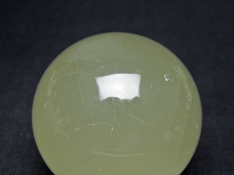 シトリン 丸玉 37mm シトリンクォーツ スフィア 置物 一点物 141-7917