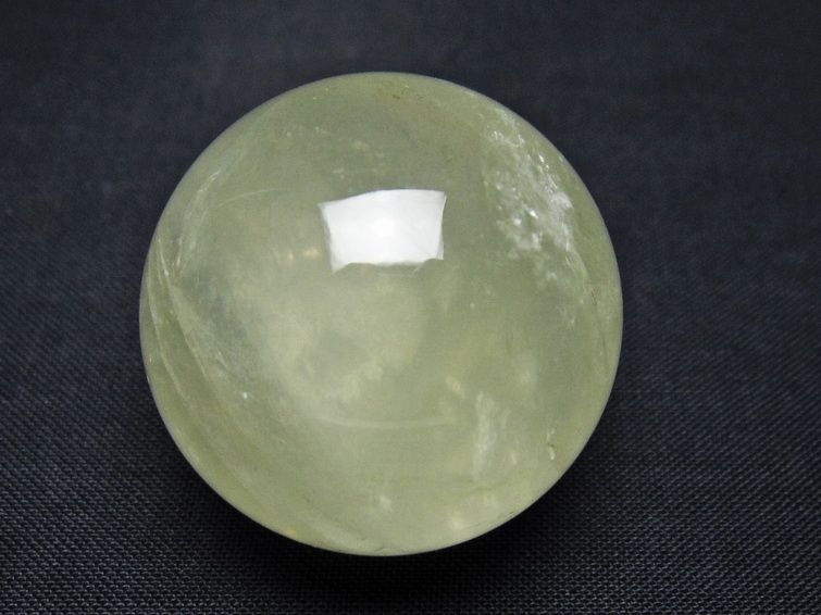 シトリン 丸玉 33mm シトリンクォーツ スフィア 置物 一点物 141-7930
