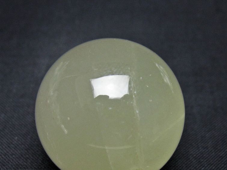 シトリン 丸玉 32mm シトリンクォーツ スフィア 置物 一点物 141-7938
