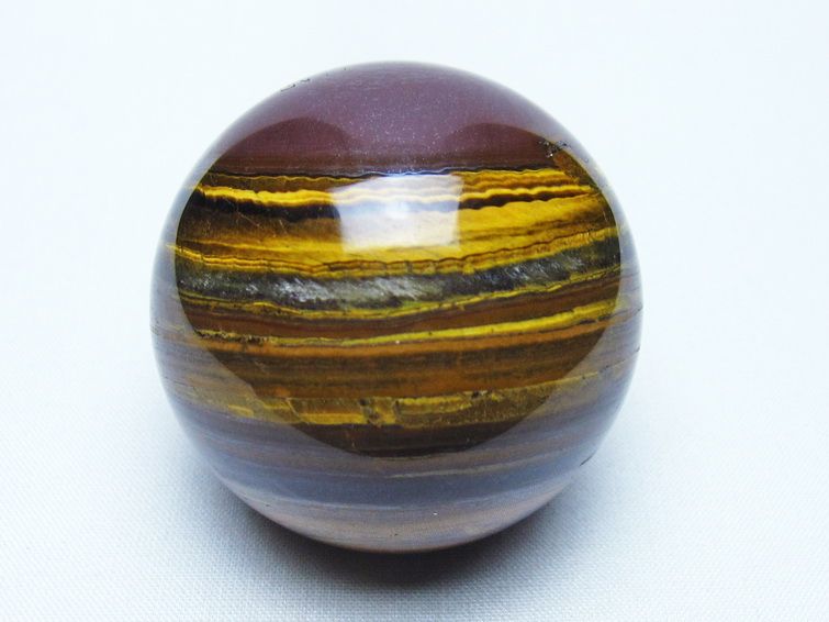 アイアンタイガーアイ 丸玉 50mm タイガーアイ スフィア 置物 一点物 141-7961