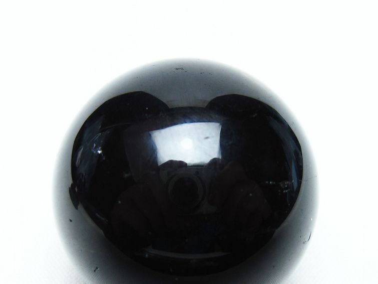 黒水晶 丸玉 35mm モリオン スフィア 置物 一点物 141-8205
