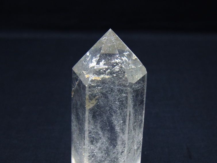 水晶 六角柱 ポイント 置物 一点物 142-10003