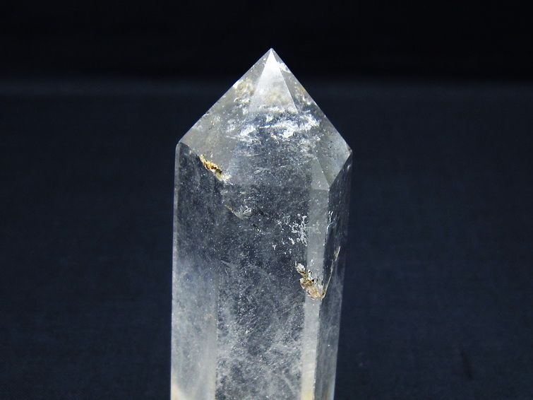水晶 六角柱 ポイント 置物 一点物 142-10003