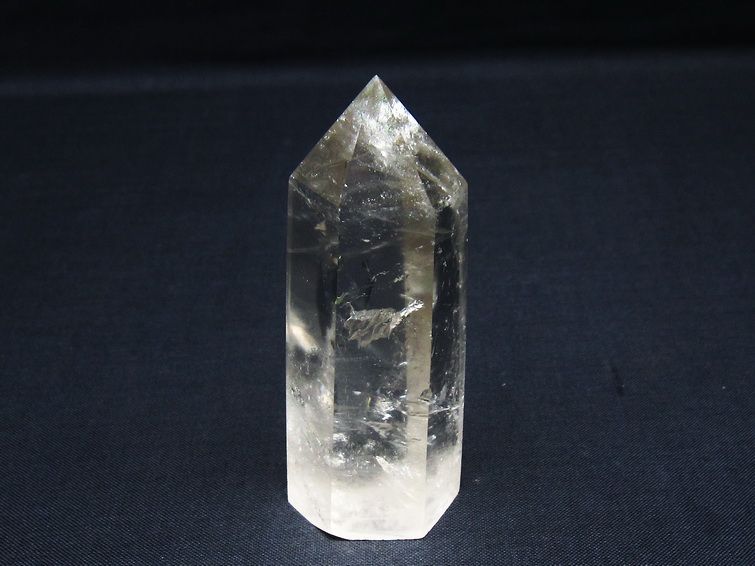 水晶 六角柱 ポイント 置物 一点物 142-10008