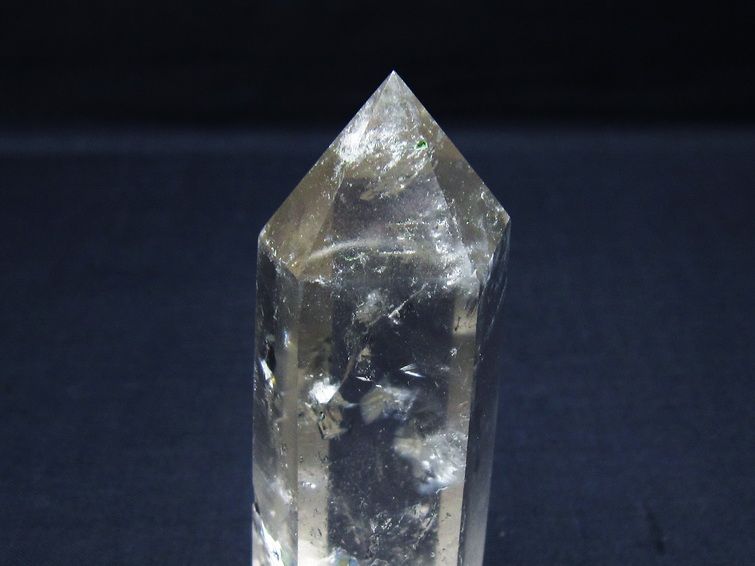 水晶 六角柱 ポイント 置物 一点物 142-10008