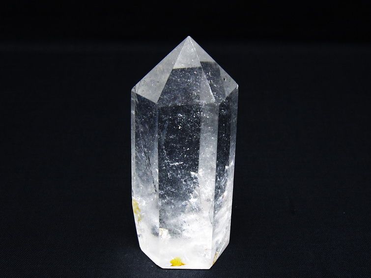 水晶 六角柱 ポイント 置物 一点物 142-10009