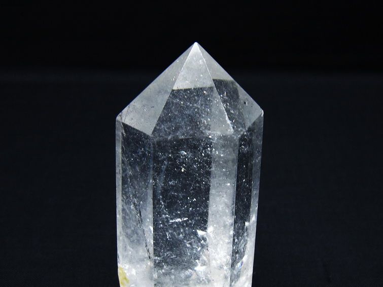 水晶 六角柱 ポイント 置物 一点物 142-10009