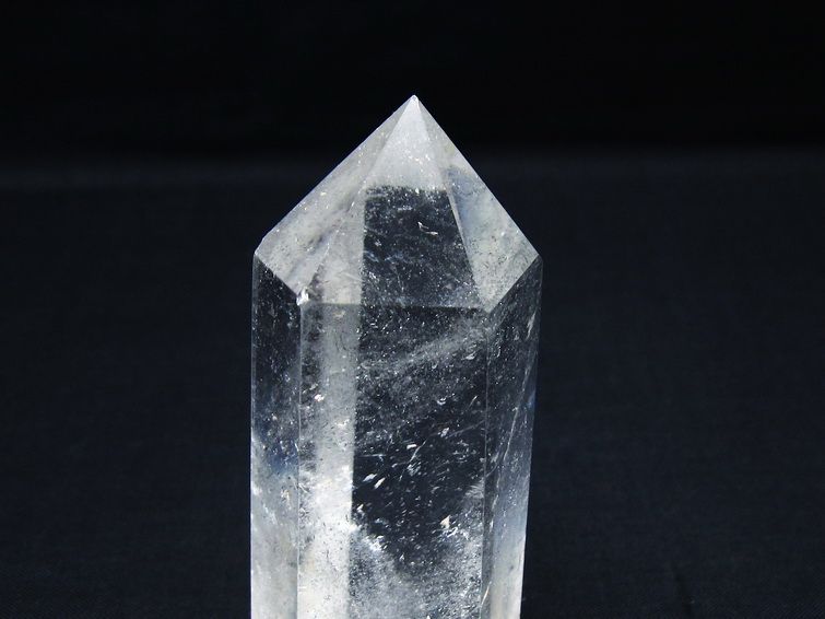 水晶 六角柱 ポイント 置物 一点物 142-10009