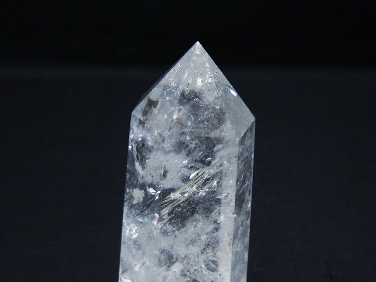 水晶 六角柱 ポイント 置物 一点物 142-10013