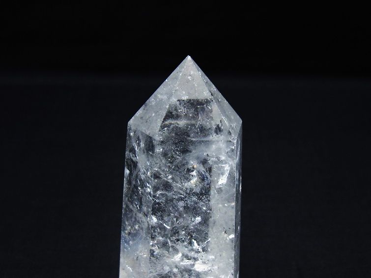 水晶 六角柱 ポイント 置物 一点物 142-10013