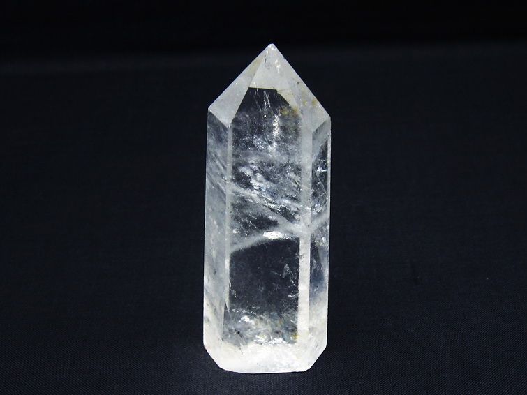 水晶 六角柱 ポイント 置物 一点物 142-10014