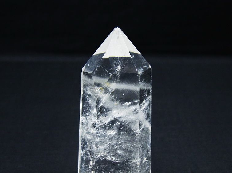 水晶 六角柱 ポイント 置物 一点物 142-10014