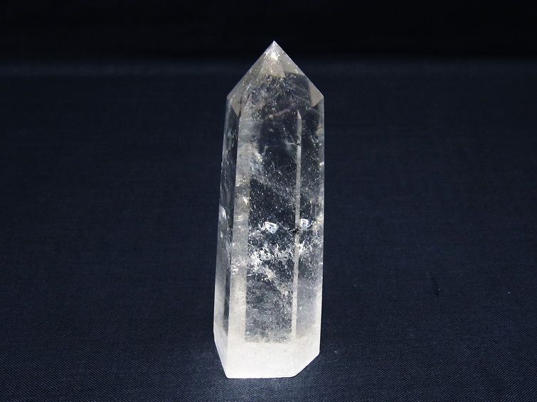 水晶 六角柱 ポイント 置物 一点物 142-10015