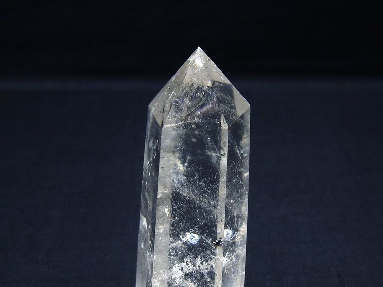 水晶 六角柱 ポイント 置物 一点物 142-10015