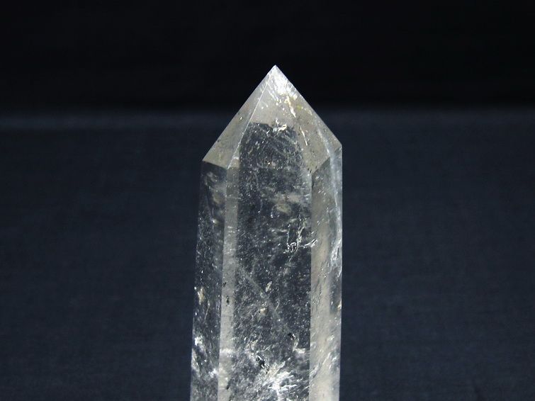 水晶 六角柱 ポイント 置物 一点物 142-10015