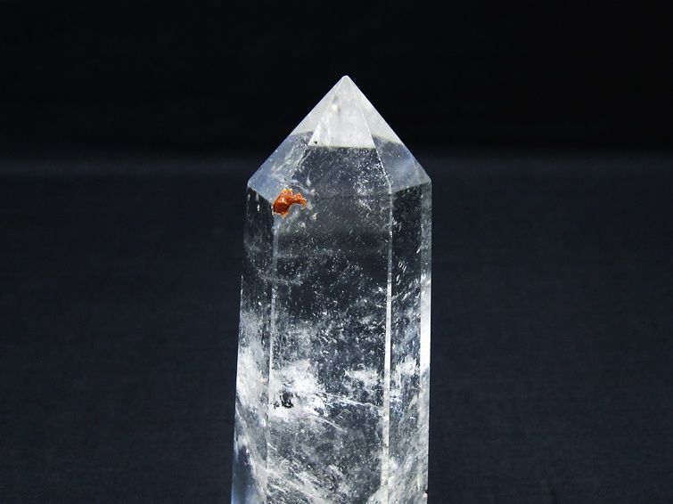 水晶 六角柱 ポイント 置物 一点物 142-10018