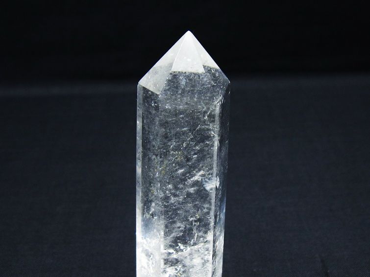 水晶 六角柱 ポイント 置物 一点物 142-10019